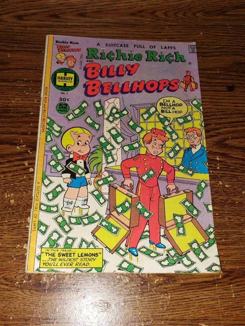 Richie Rich and Billy Bellhops #1 (Harvey Comics, 1977)